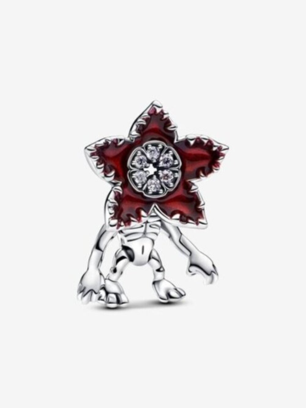 Authentic Stranger Things Moveable Demogorgon Pandora Charm